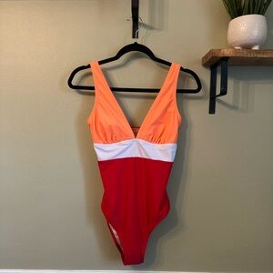 Vibrant Colorblock Swimsuit